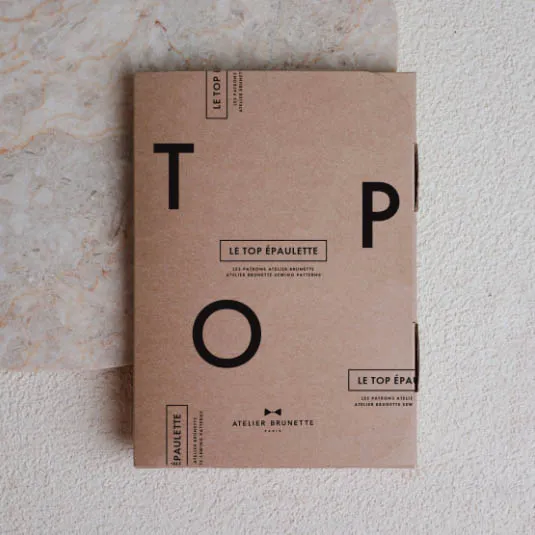 Patroon 'Le top épaulette' Atelier Brunette
